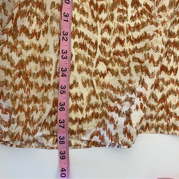 Theory || Drape Back Tiered Mini Dress Wide Strap Sundress in Desert Lawn Tan 12 - Picture 8 of 10